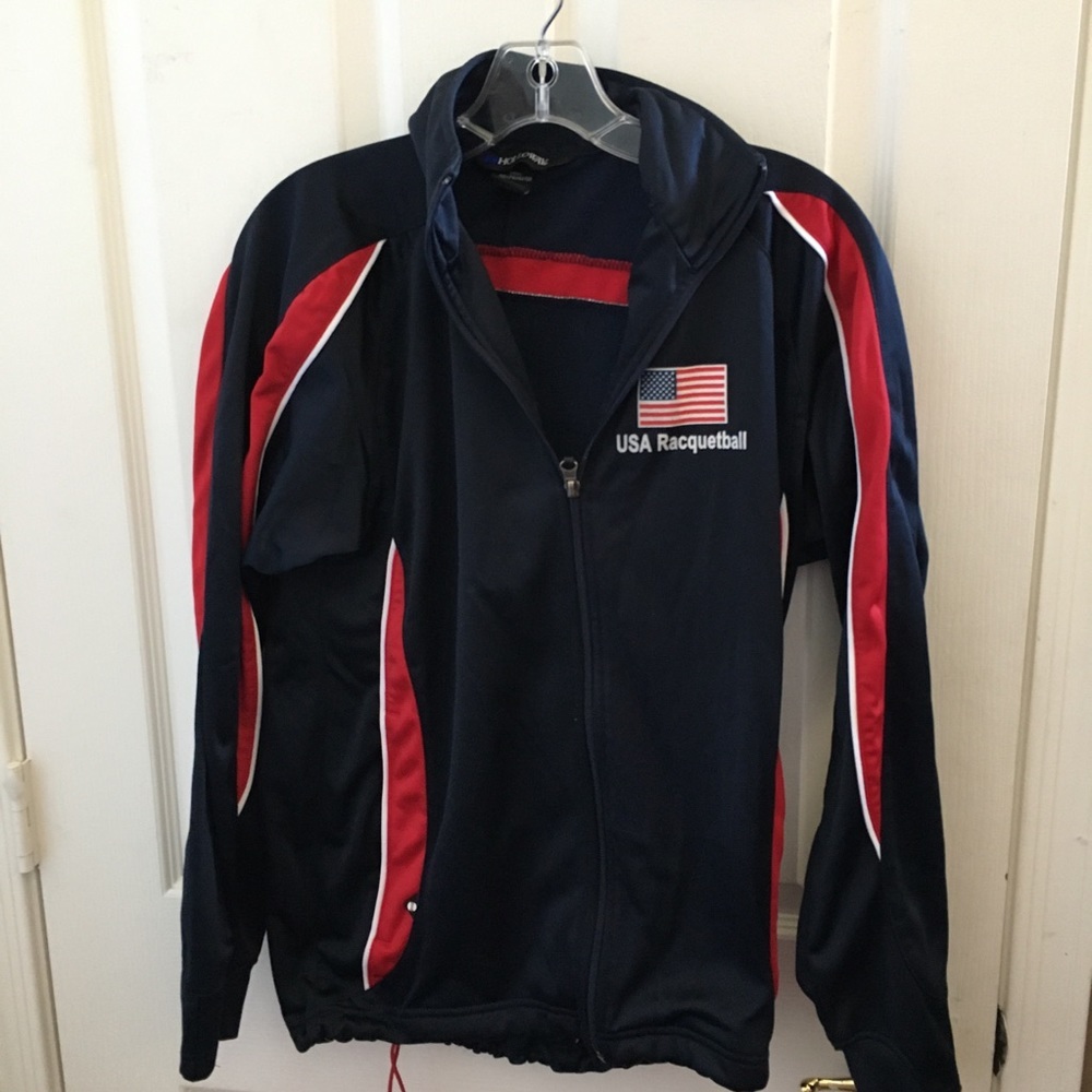 FINAL MARKDOWN Ladies Holloway USA racquetball jacket small